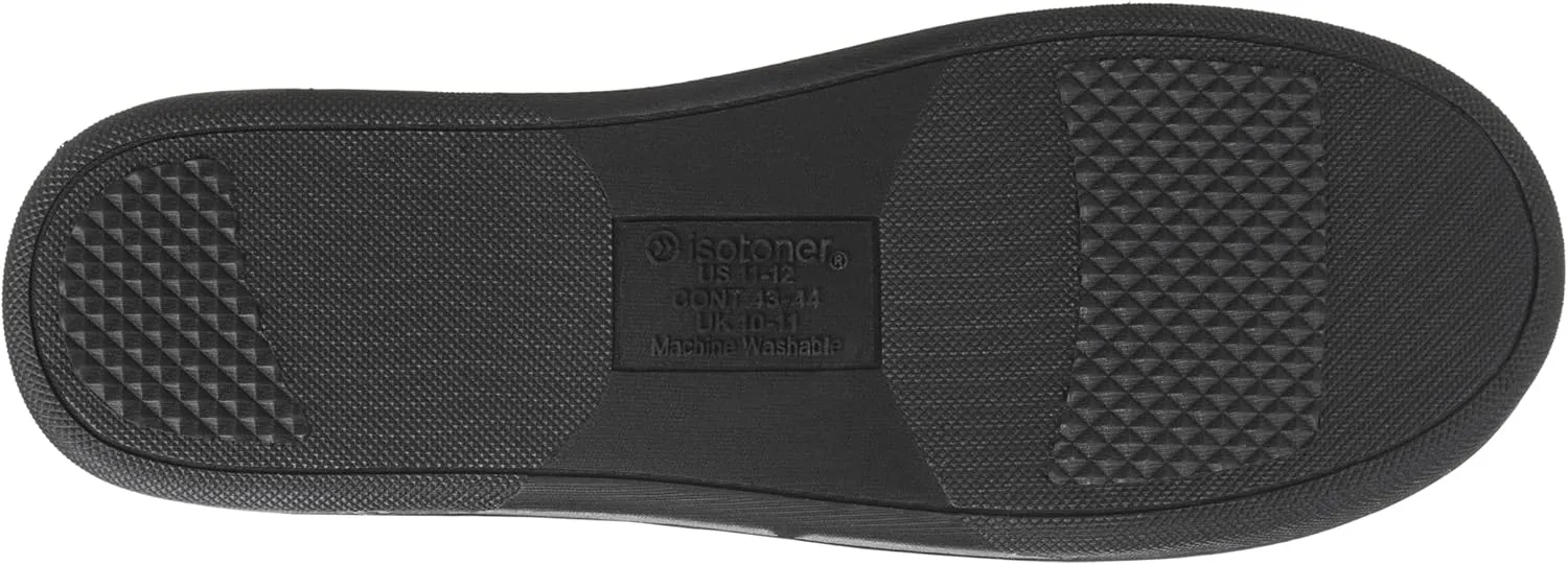 isotoner Men's Moccasin Slippers