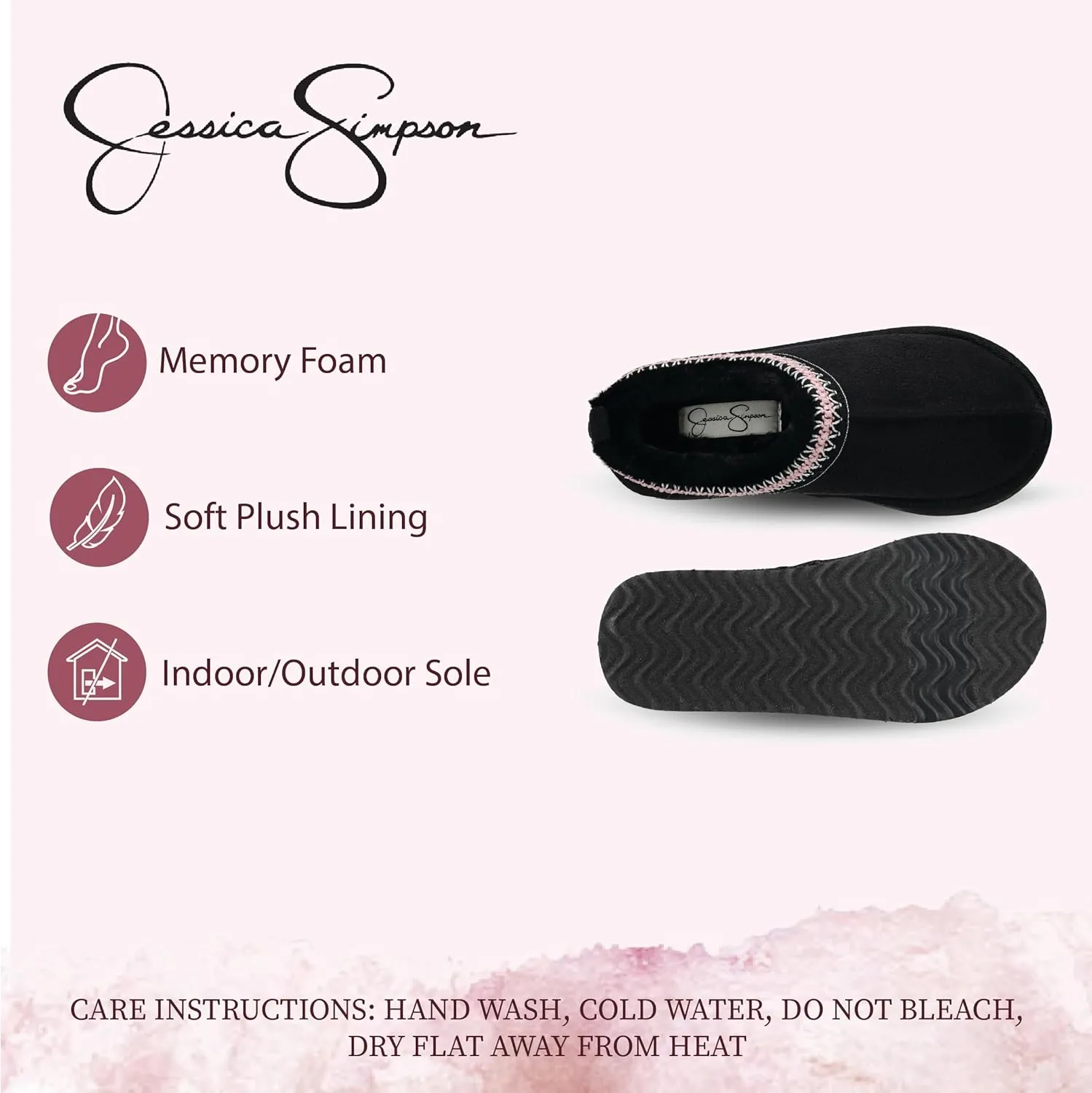 Jessica Simpson Women’s and Girl’s Indoor/Outdoor Platform Clog Slipper - Mommy & Me Size Options