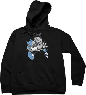 Jordan 1 Carolinaa Blue Matching Colors Men's Hoodie Sweatshirt Pullover