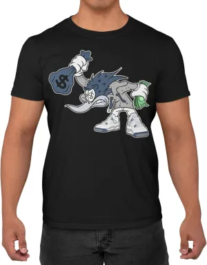 Jordan 11 Cool Grey Men's T Shirt to Match Sneakers, Urban Clothing Graphic Tee to Match Back to Jordan 11s
