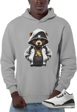 Jordan 3 Retro Cement Grey Men's Hoodie To Match Sneakers