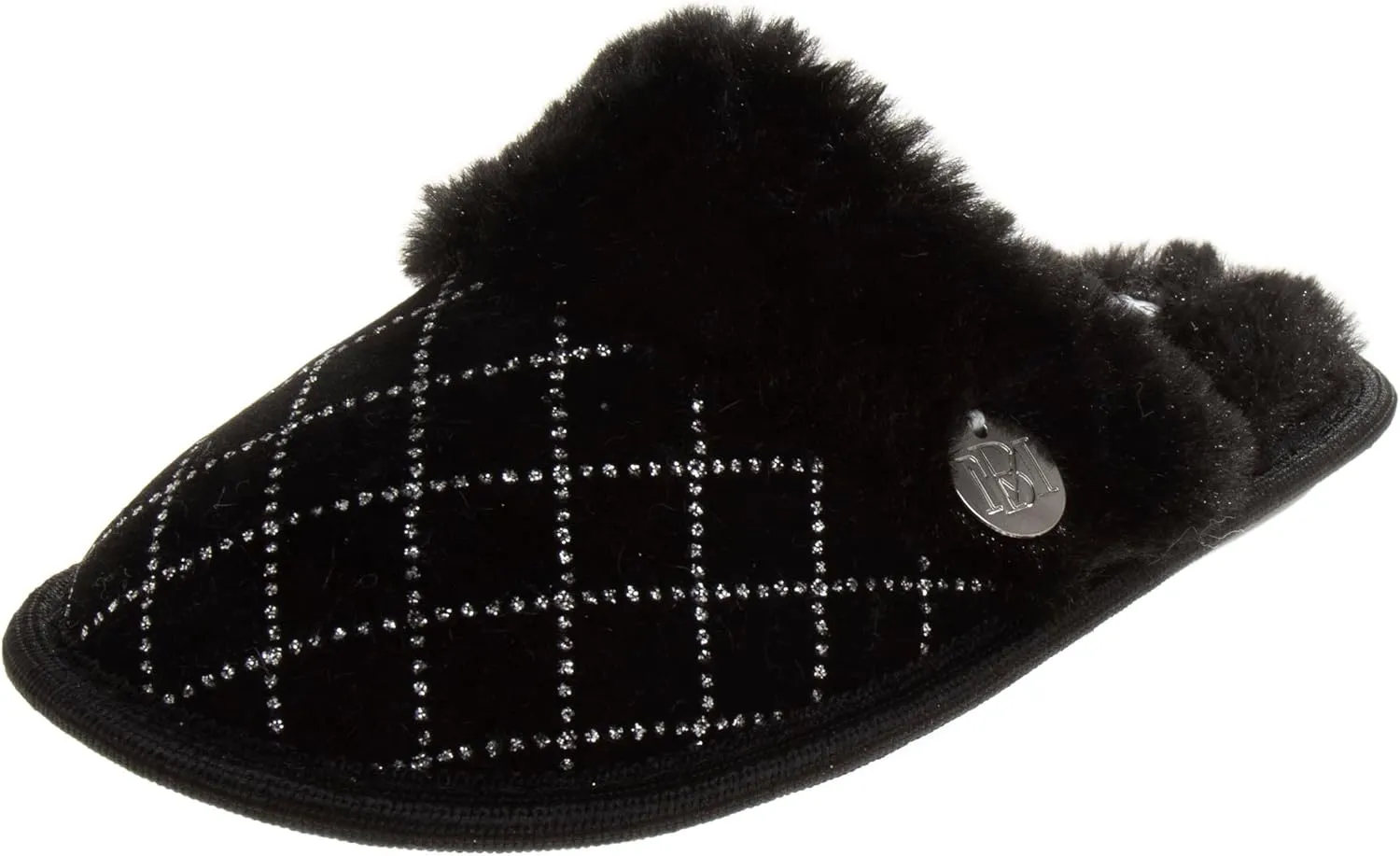 Josmo Girls Slippers Faux Fur Soft House Shoes - Kids Comfy Moccasins Slides (Little Kid - Big Kid)