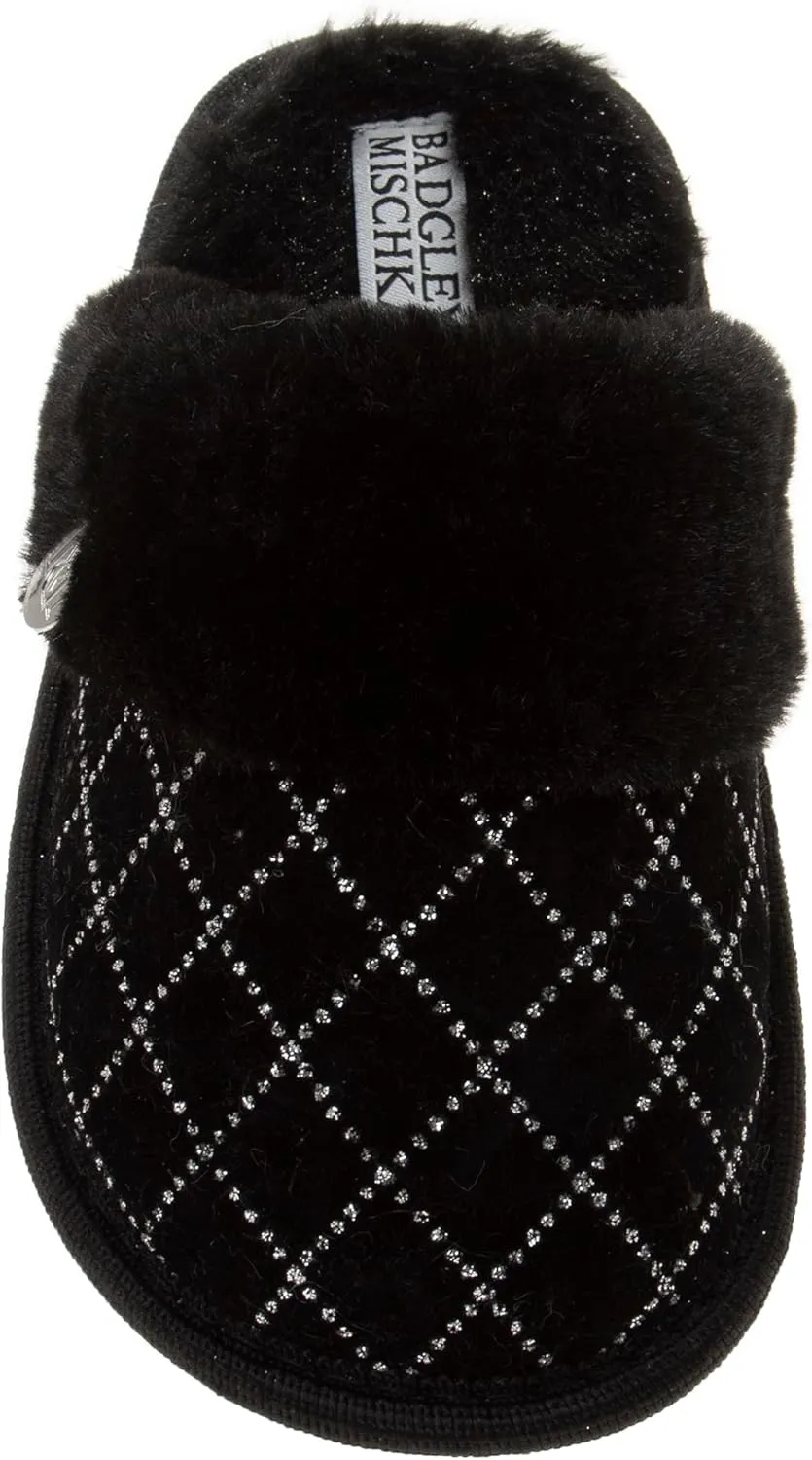 Josmo Girls Slippers Faux Fur Soft House Shoes - Kids Comfy Moccasins Slides (Little Kid - Big Kid)