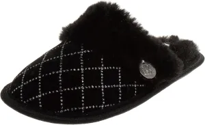 Josmo Girls Slippers Faux Fur Soft House Shoes - Kids Comfy Moccasins Slides (Little Kid - Big Kid)