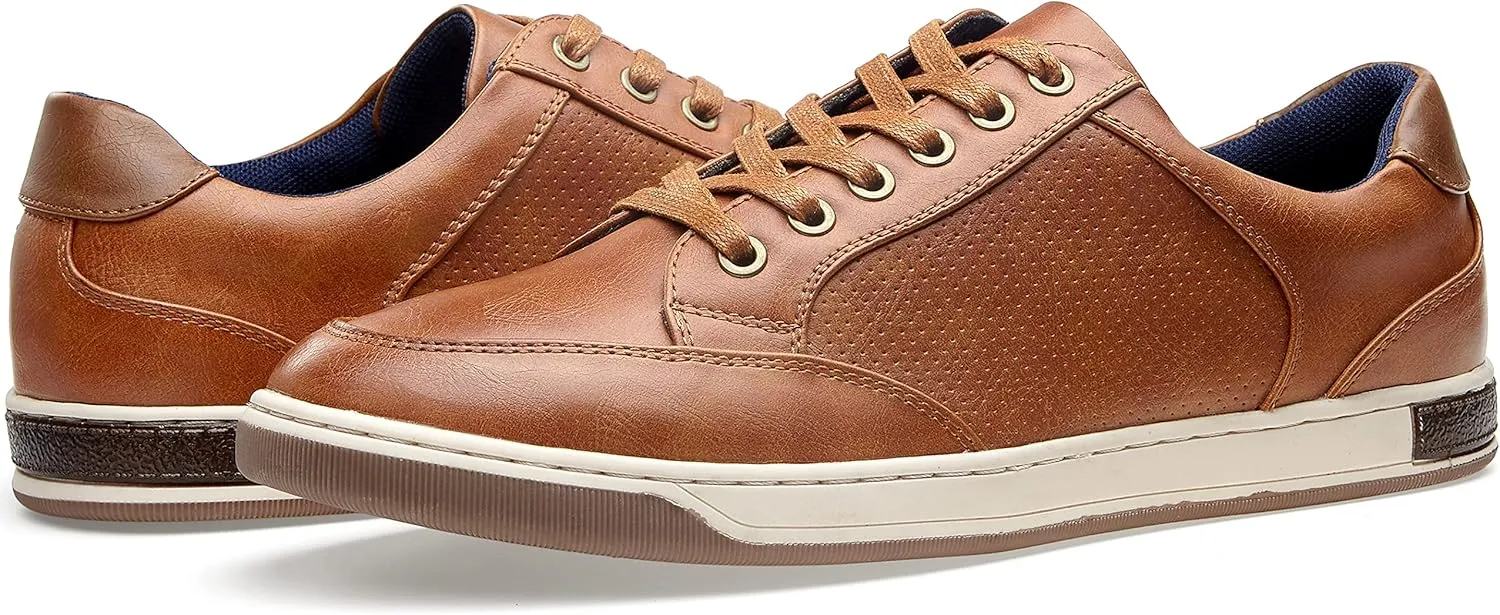 Jousen Men's Fashion Sneakers Retro Simple Casual Shoes for Men