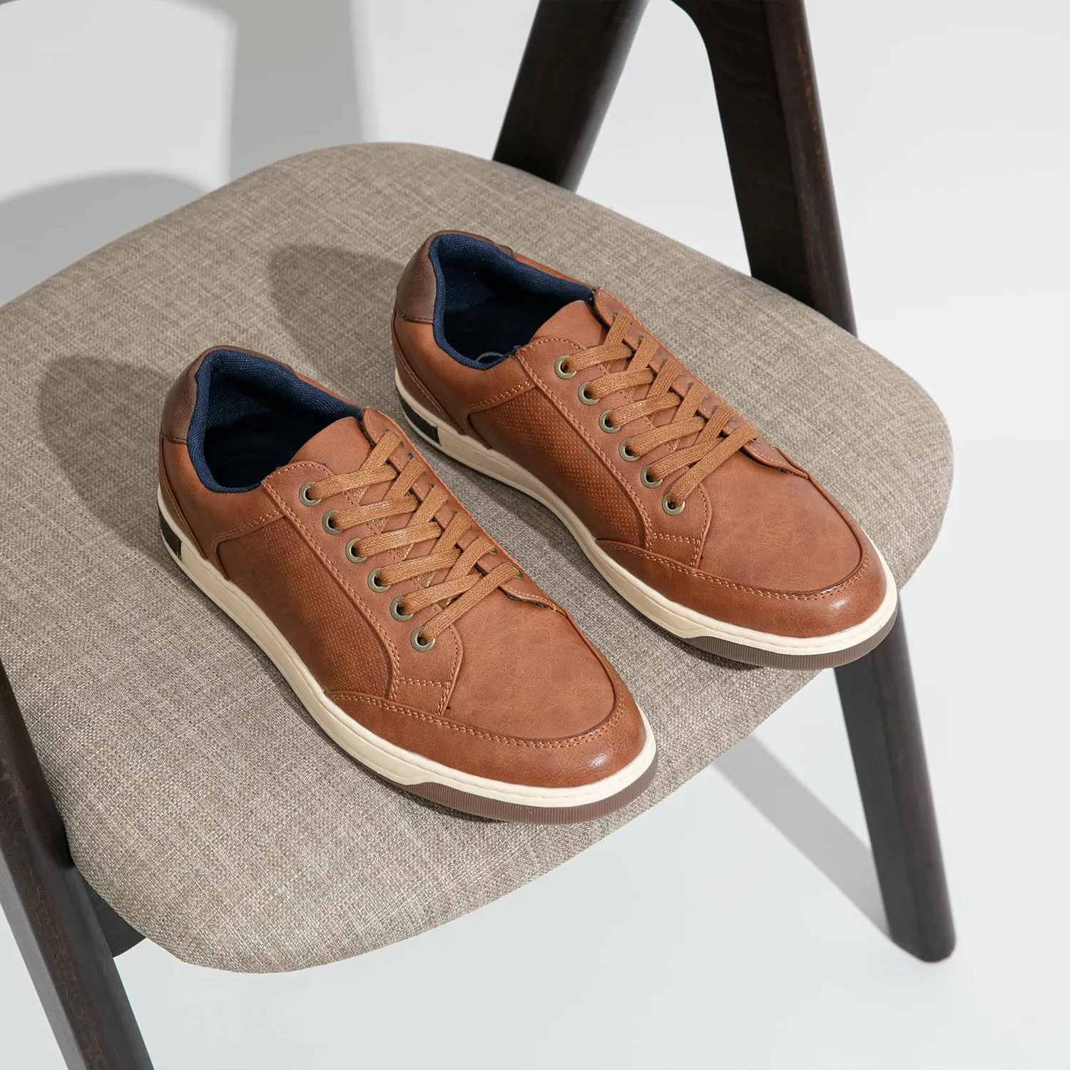 Jousen Men's Fashion Sneakers Retro Simple Casual Shoes for Men