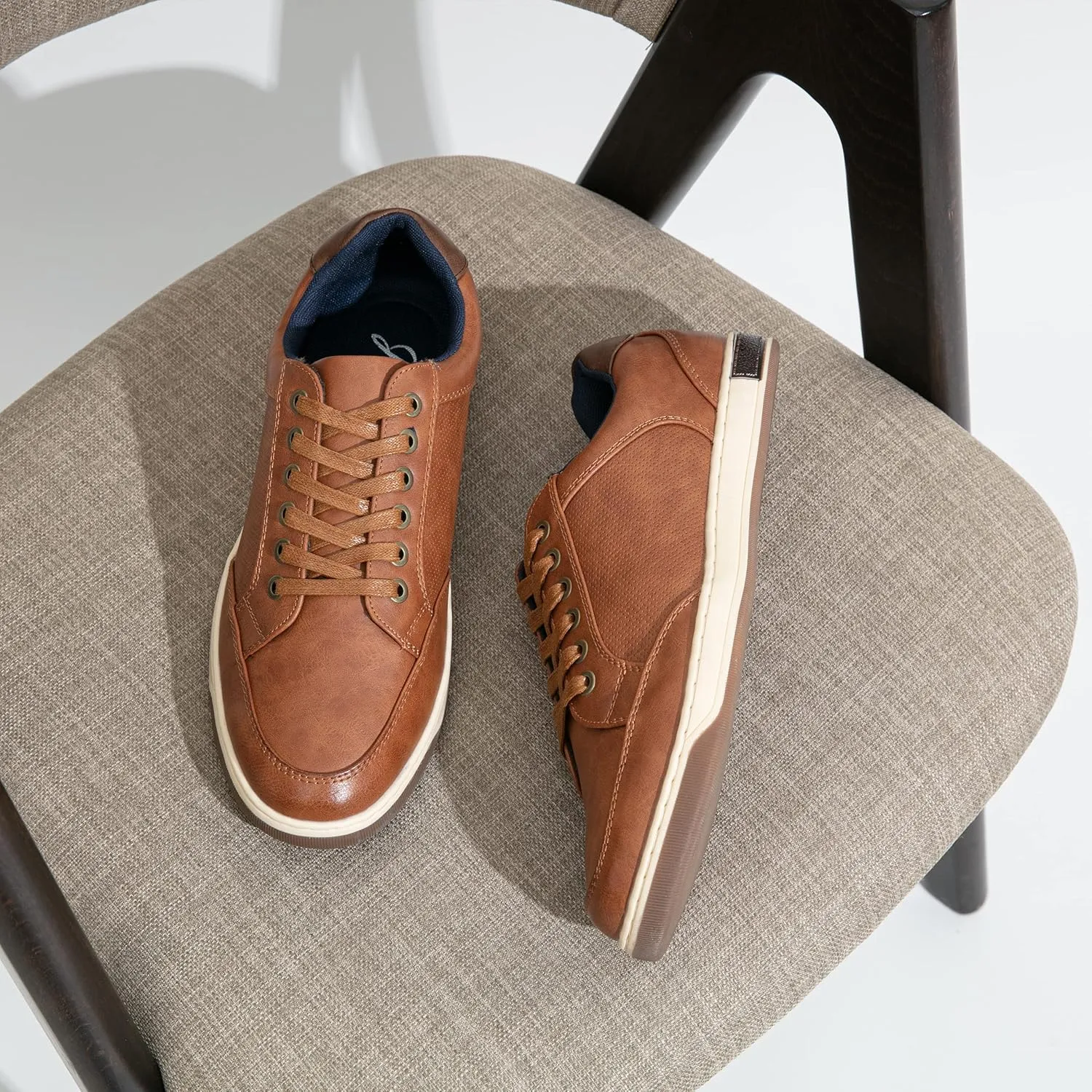 Jousen Men's Fashion Sneakers Retro Simple Casual Shoes for Men