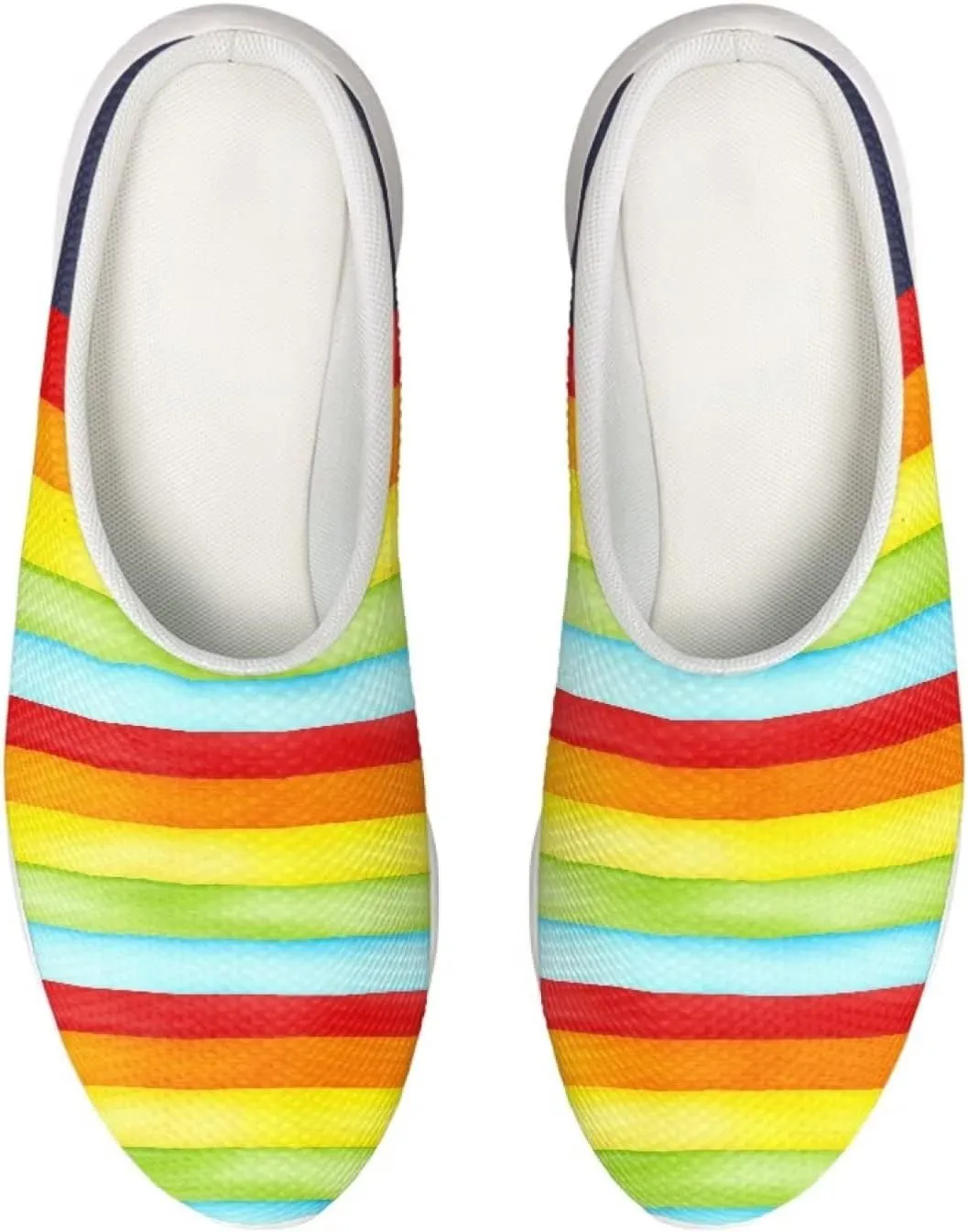 JoyLamoria Lightweight Platform Shoes Quick Dry Garden Clogs Walking Slipper Shoes with Rubber Sole