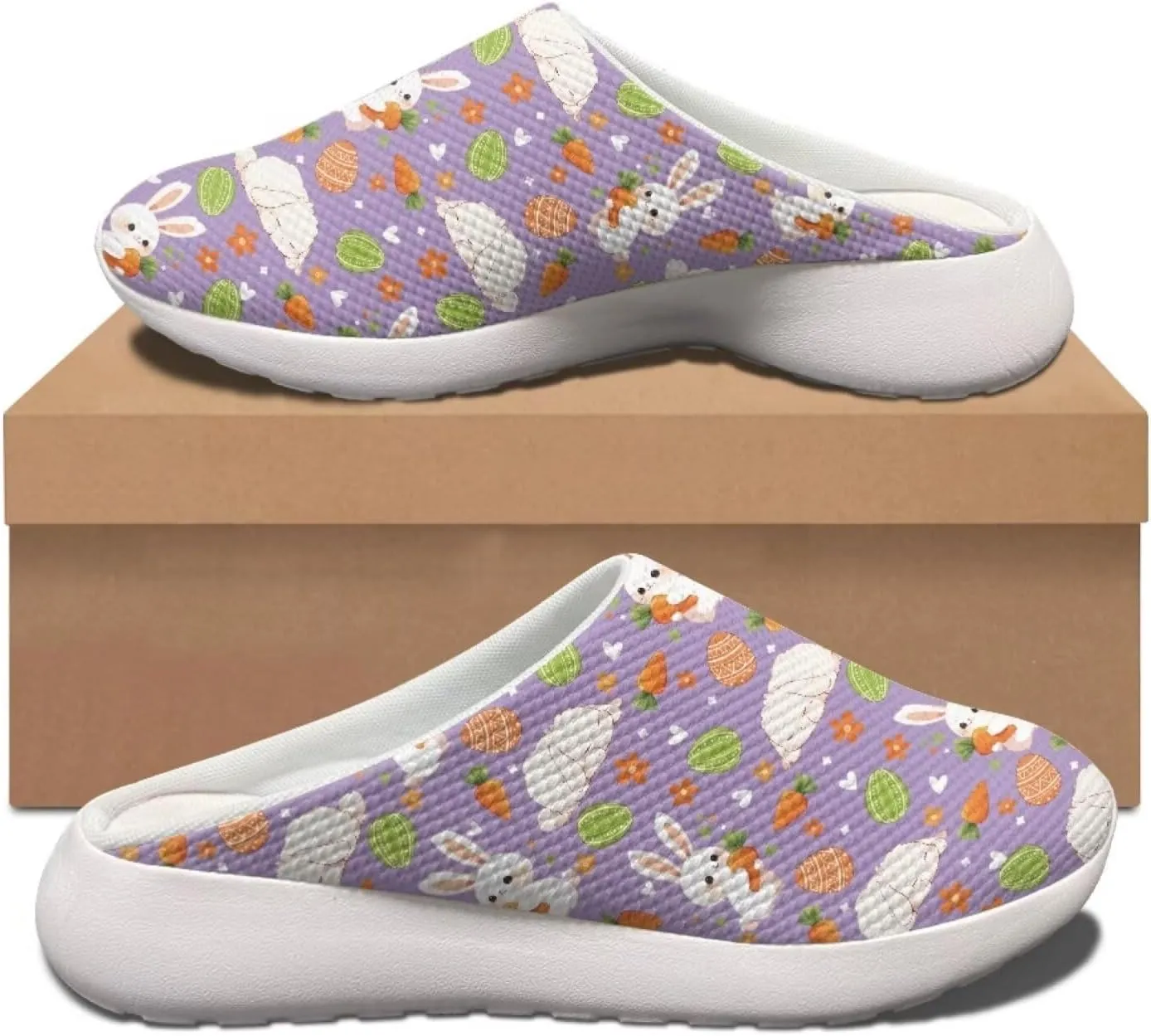 JoyLamoria Lightweight Platform Shoes Quick Dry Garden Clogs Walking Slipper Shoes with Rubber Sole