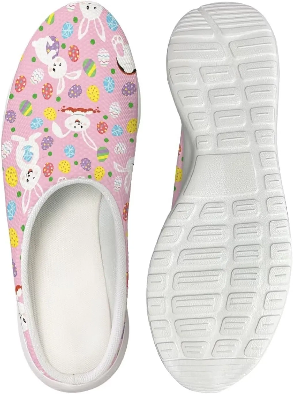 JoyLamoria Lightweight Platform Shoes Quick Dry Garden Clogs Walking Slipper Shoes with Rubber Sole