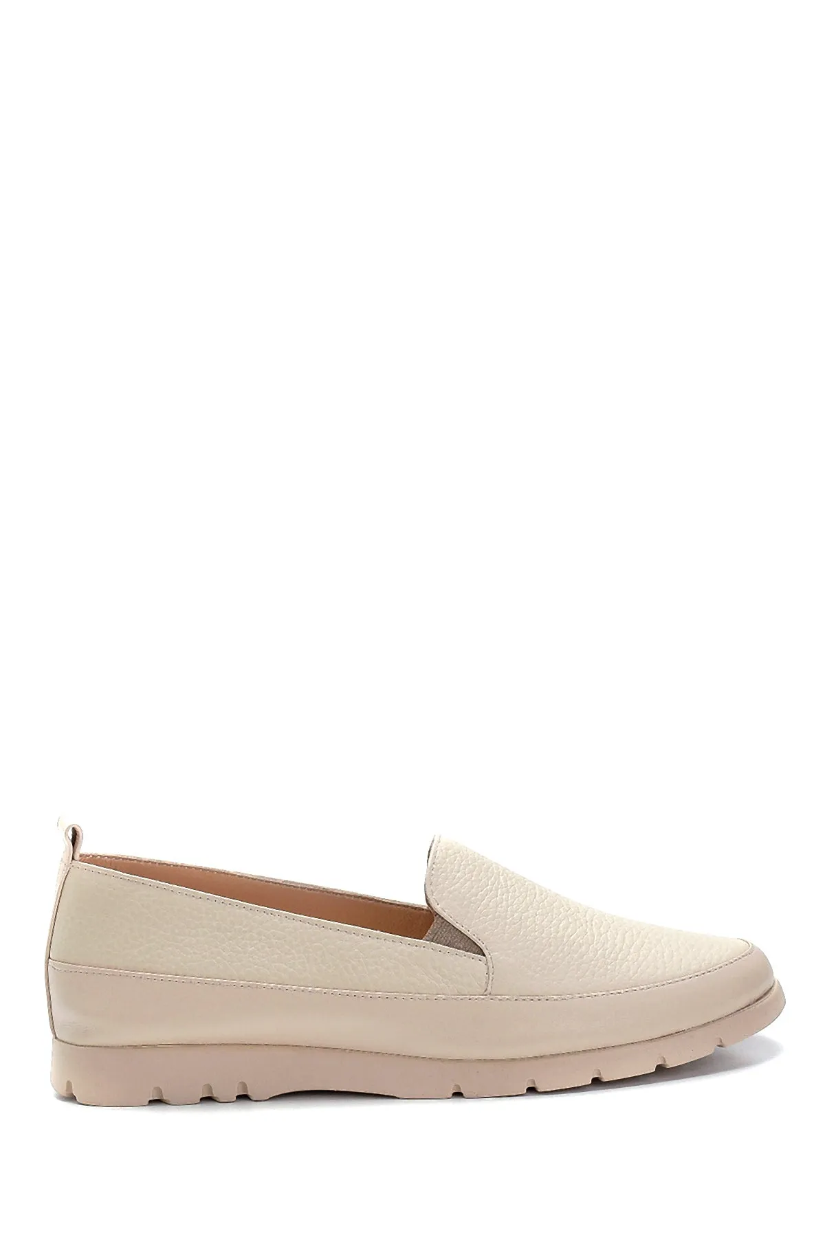 Kadın Deri Sim Detaylı Loafer