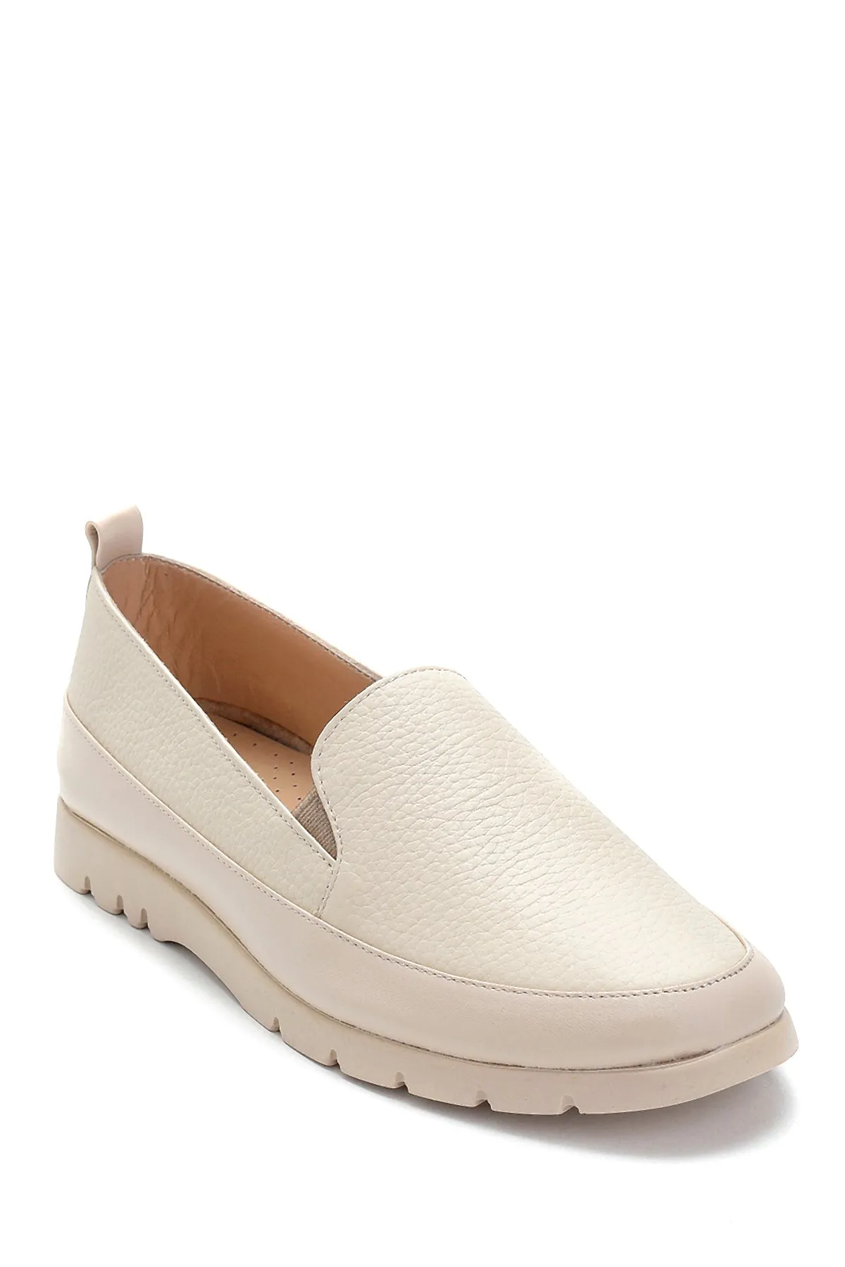 Kadın Deri Sim Detaylı Loafer