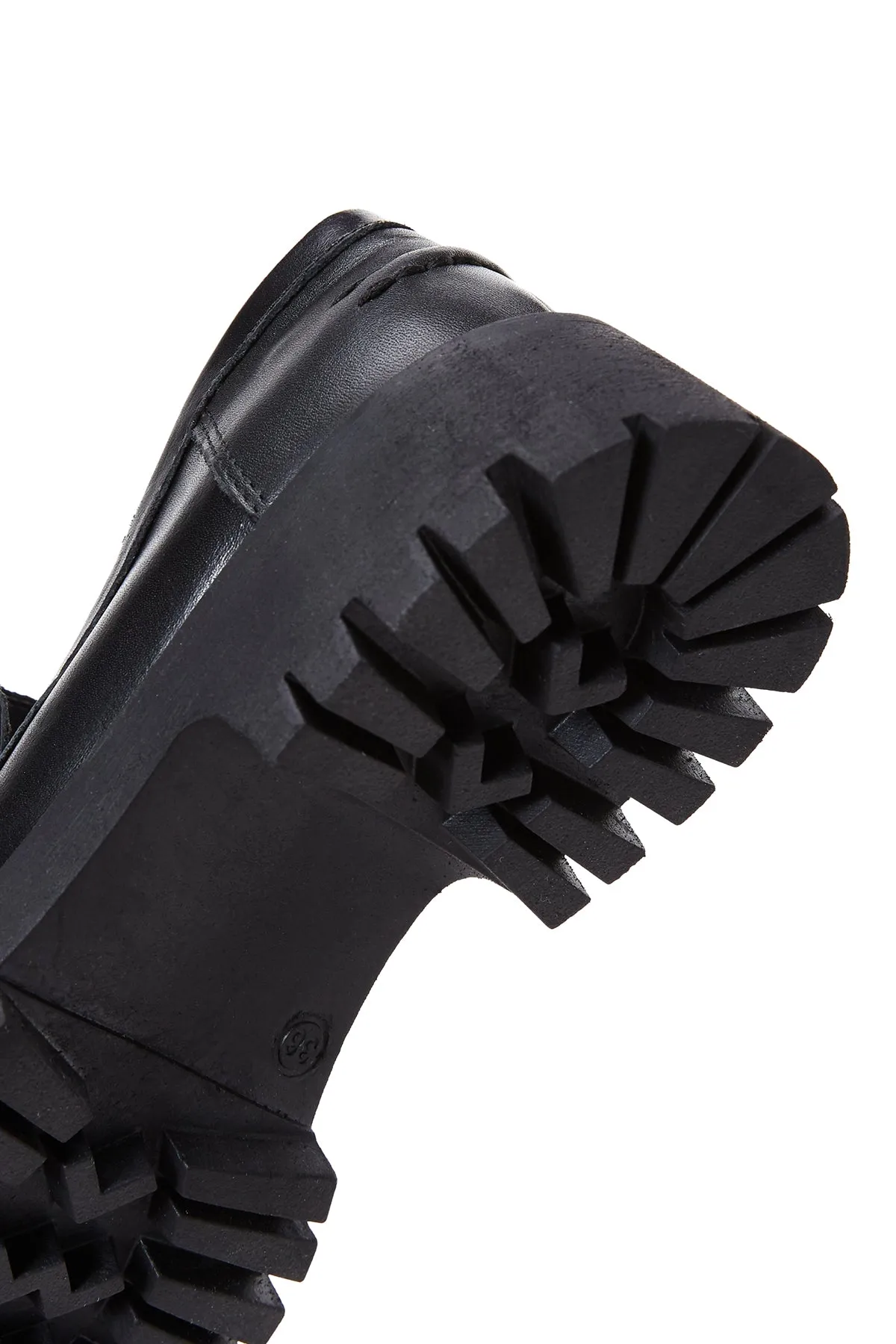 Kadın Deri Zİncirli Loafer