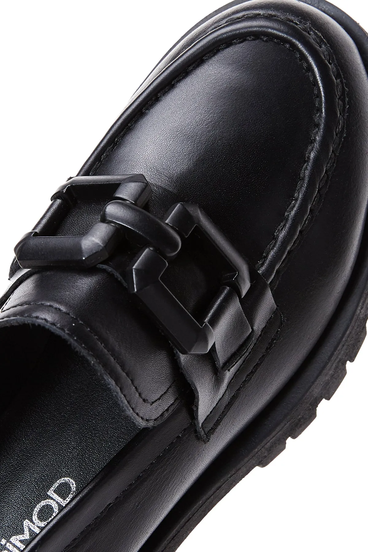 Kadın Deri Zİncirli Loafer