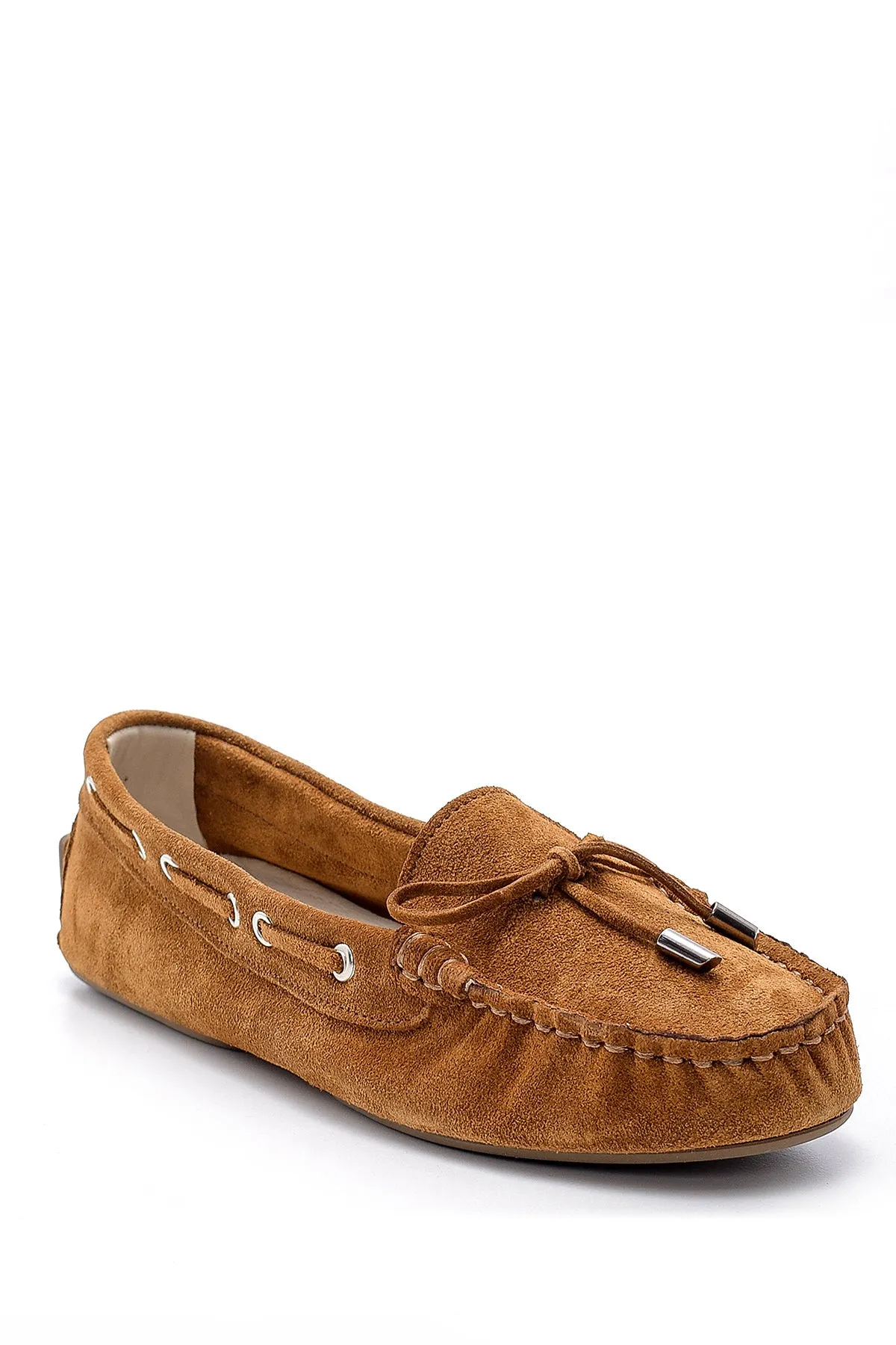 Kadın Süet Deri Loafer