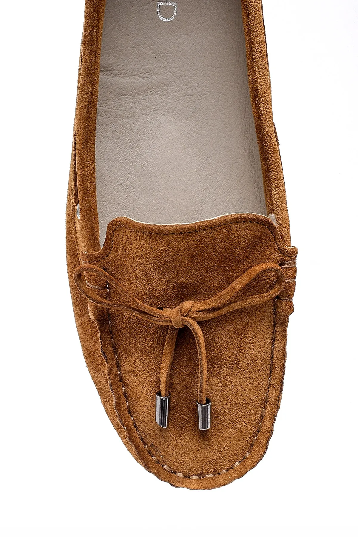 Kadın Süet Deri Loafer
