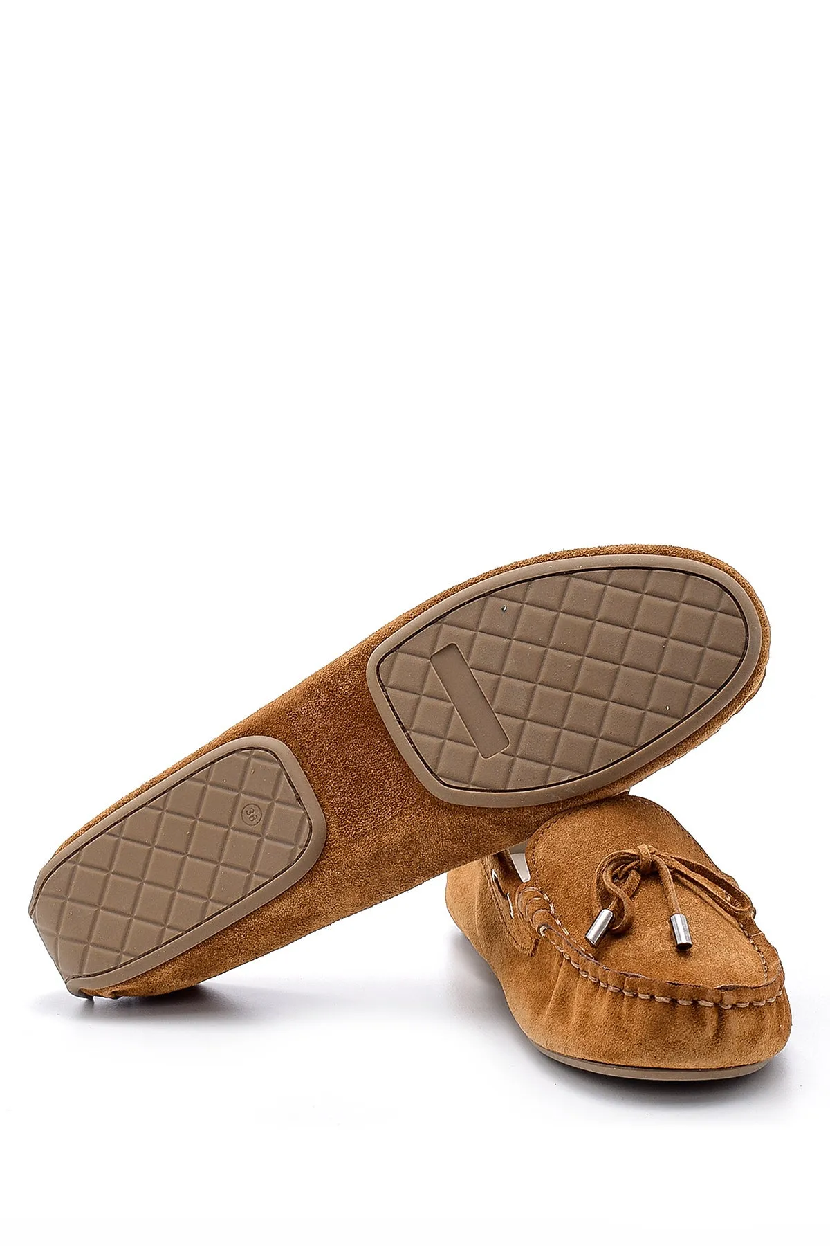 Kadın Süet Deri Loafer