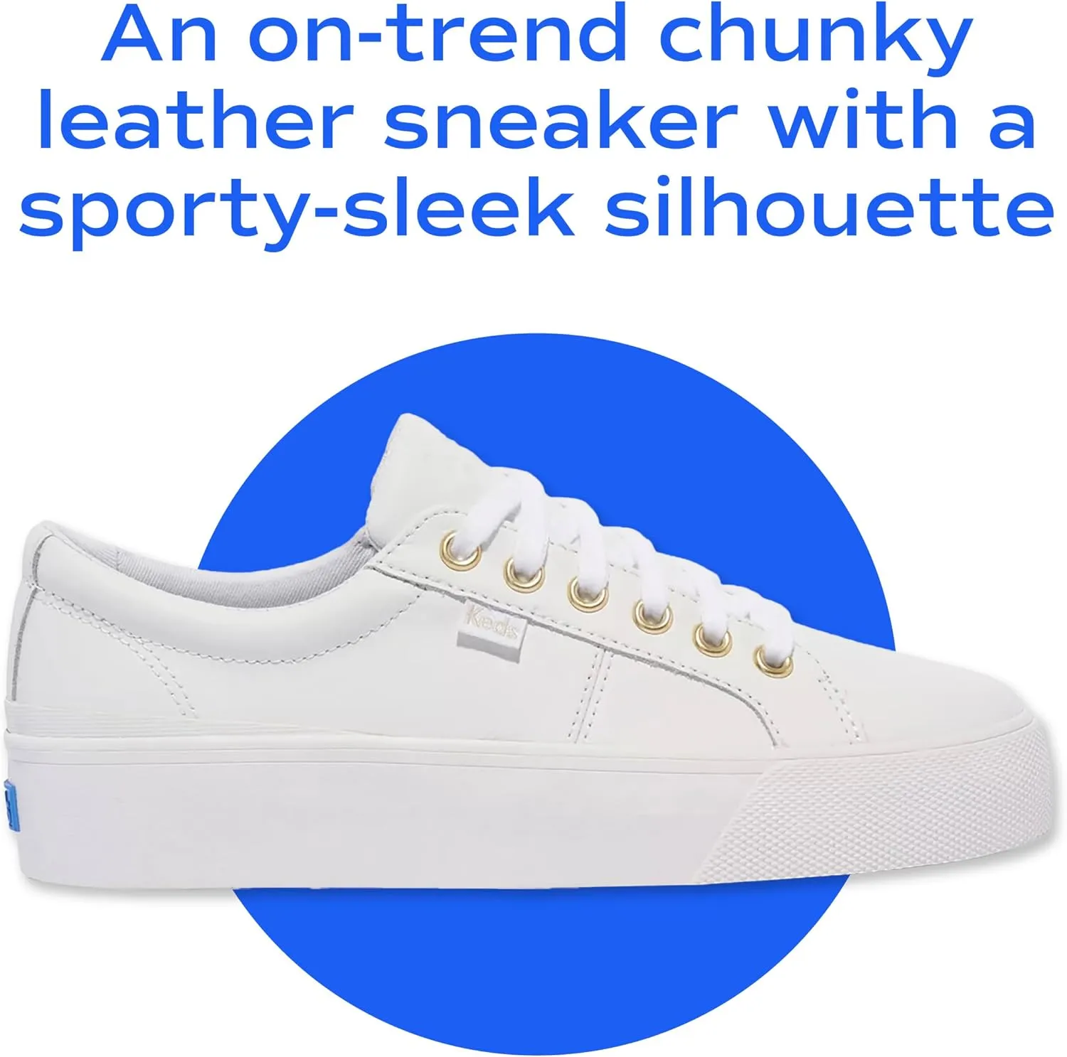Keds Women's Jump Kick Duo Lace Up Sneaker