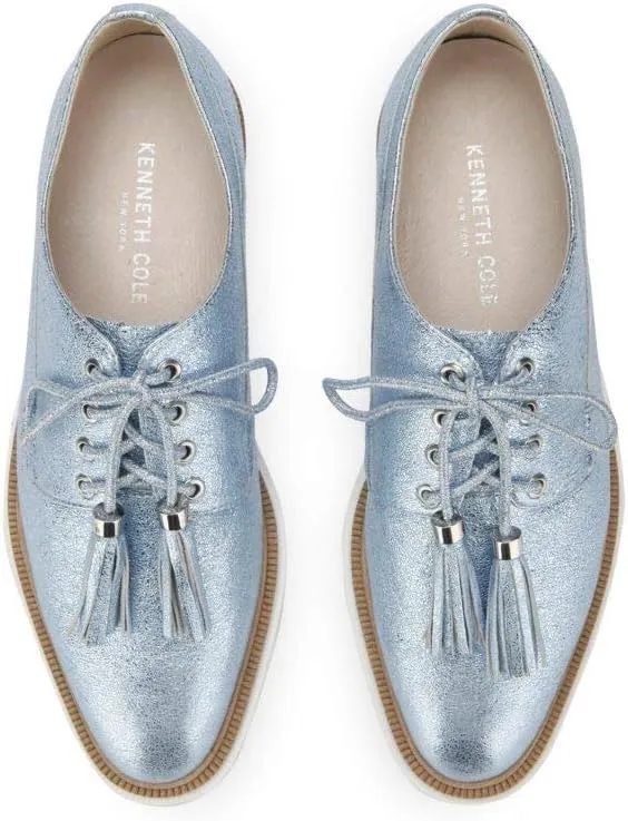 Kenneth Cole Women's Annie Menswear Styled Oxford Flat
