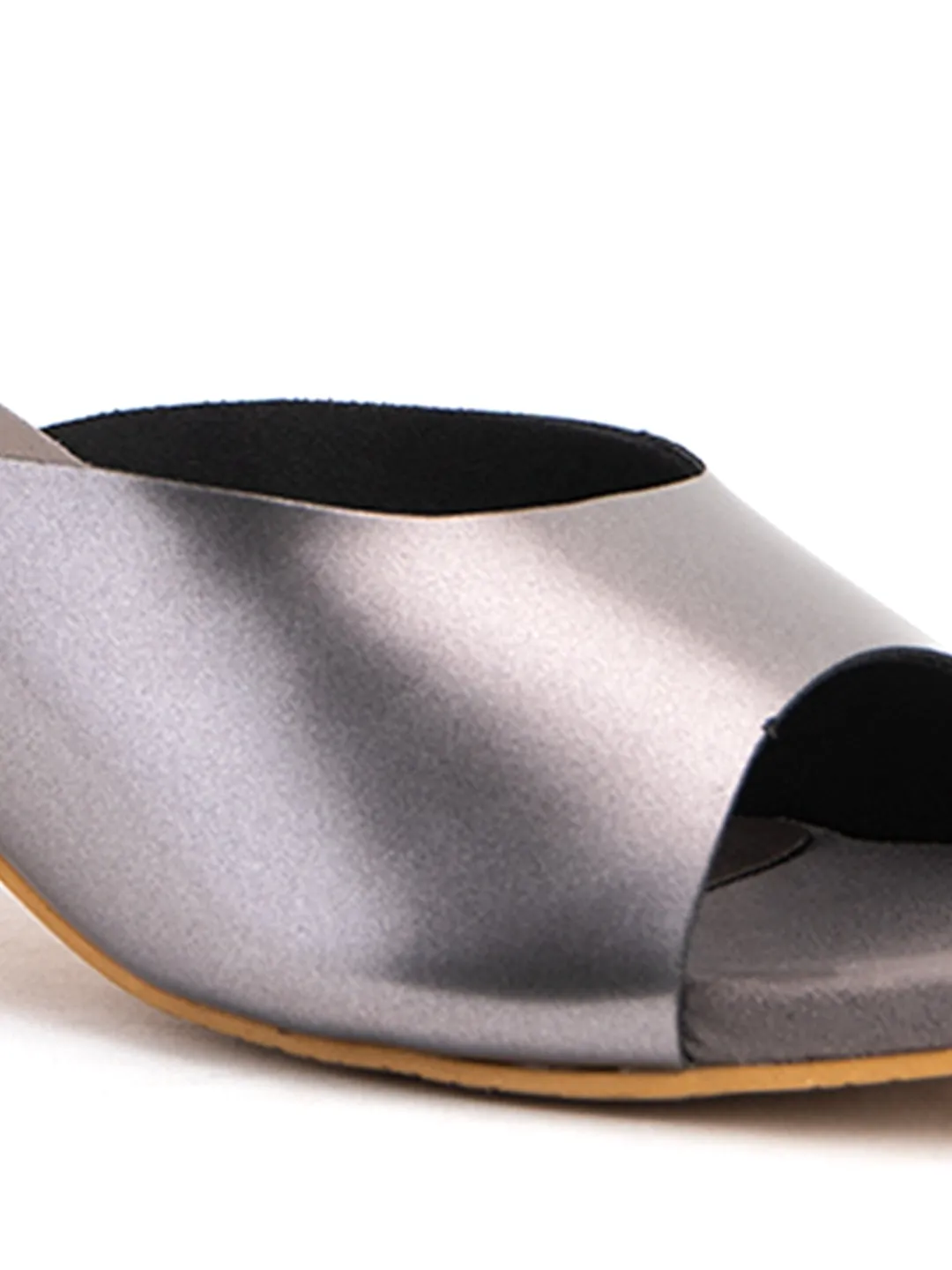 Khadim Cleo Block Heel Mule Slip On Sandal for Women