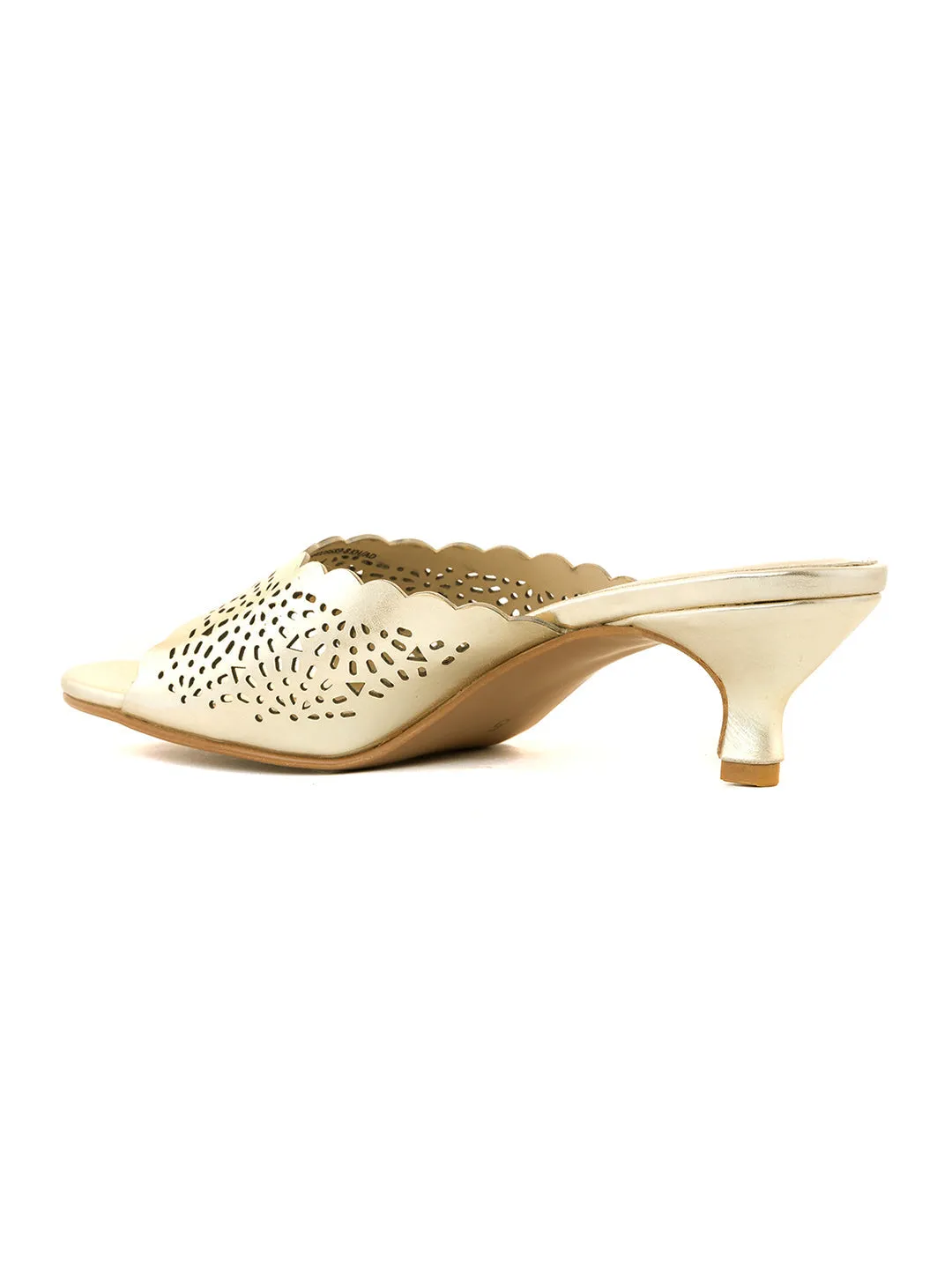 Khadim Cleo French Heel Mule Slip On Sandal for Women