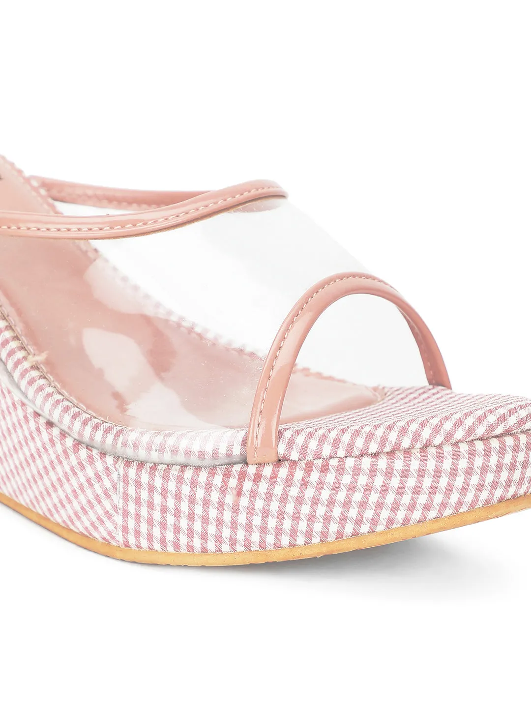 Khadim Cleo High Heel Wedge Mule Slip On Sandal for Women