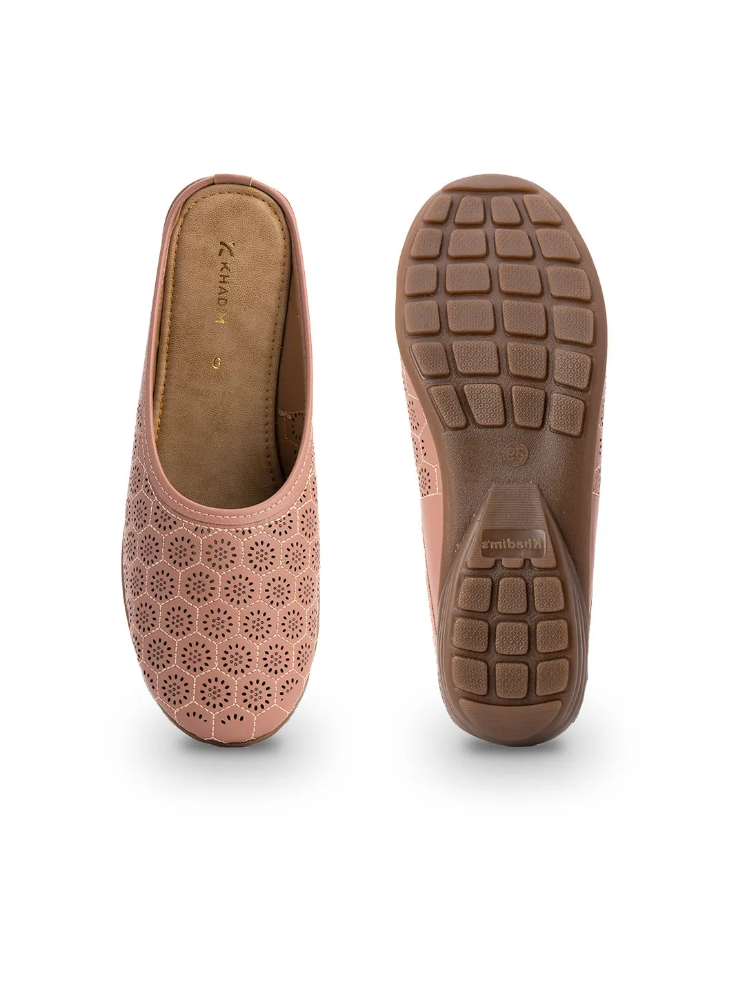 Khadim Flat Mule Slip On Sandal for Women