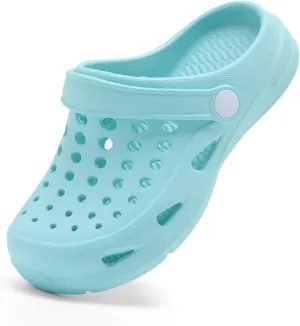 Kids Girls Boys Clogs Garden Shoes Toddler Slip on Sandals Children Water Shower Beach Pool Slippers