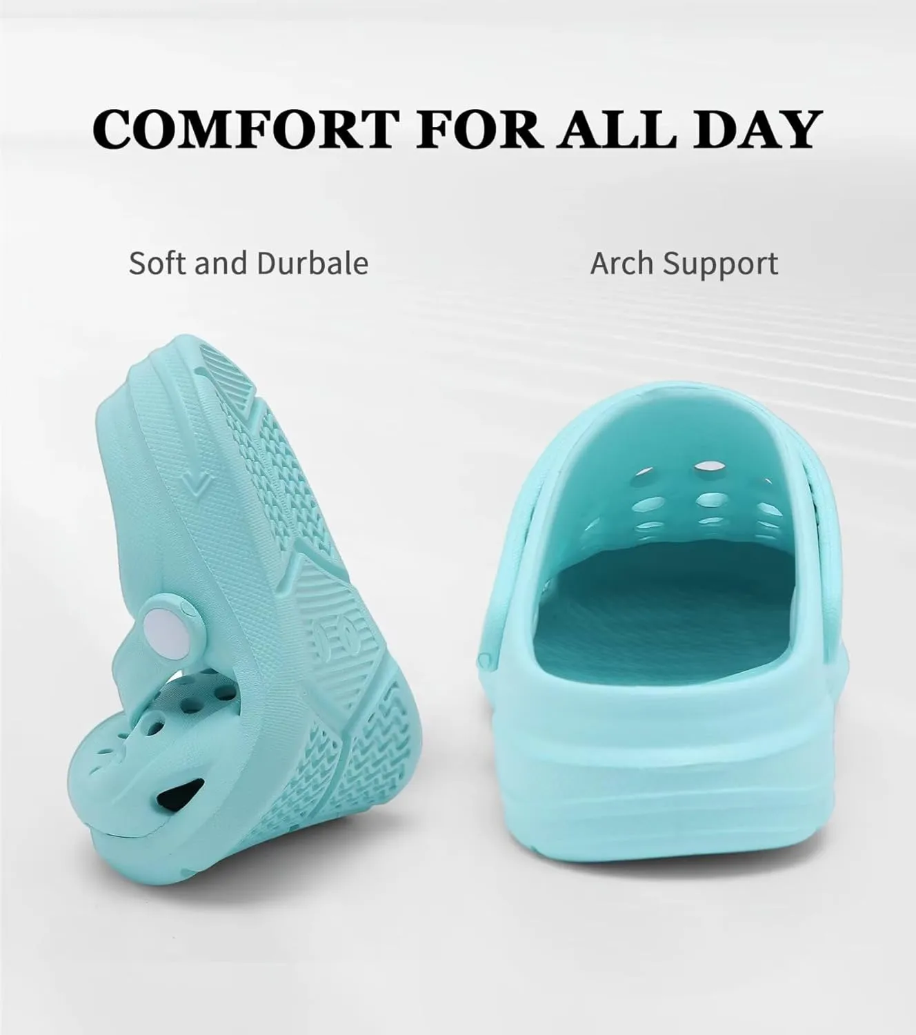 Kids Girls Boys Clogs Garden Shoes Toddler Slip on Sandals Children Water Shower Beach Pool Slippers