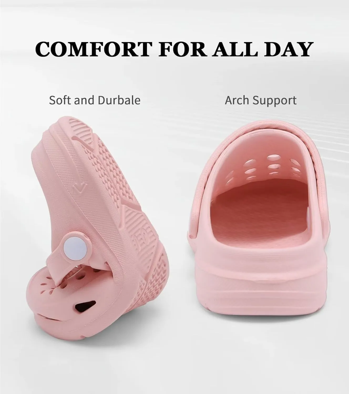 Kids Girls Boys Clogs Garden Shoes Toddler Slip on Sandals Children Water Shower Beach Pool Slippers