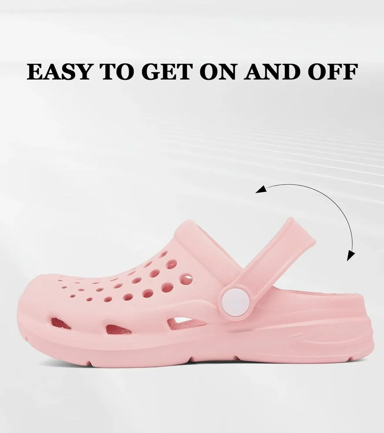 Kids Girls Boys Clogs Garden Shoes Toddler Slip on Sandals Children Water Shower Beach Pool Slippers
