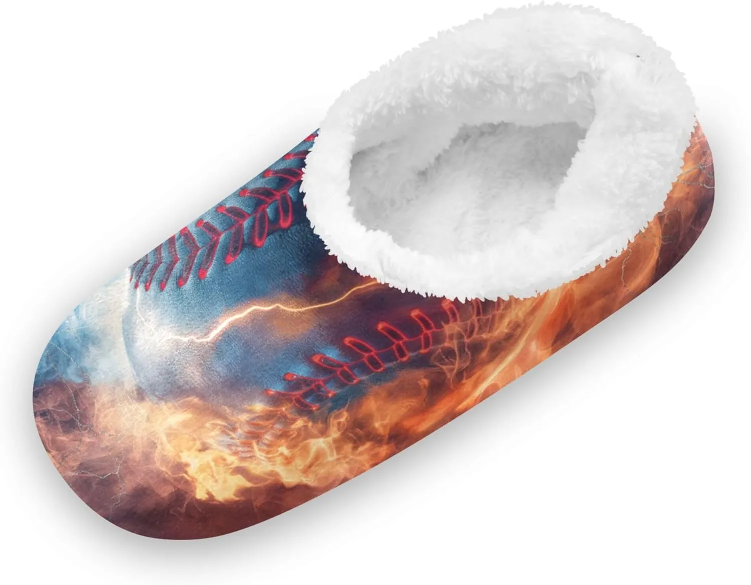Kids Slippers for Boys Girls, Memory Foam Anti-slip Indoor House Slippers for Bedroom Travel