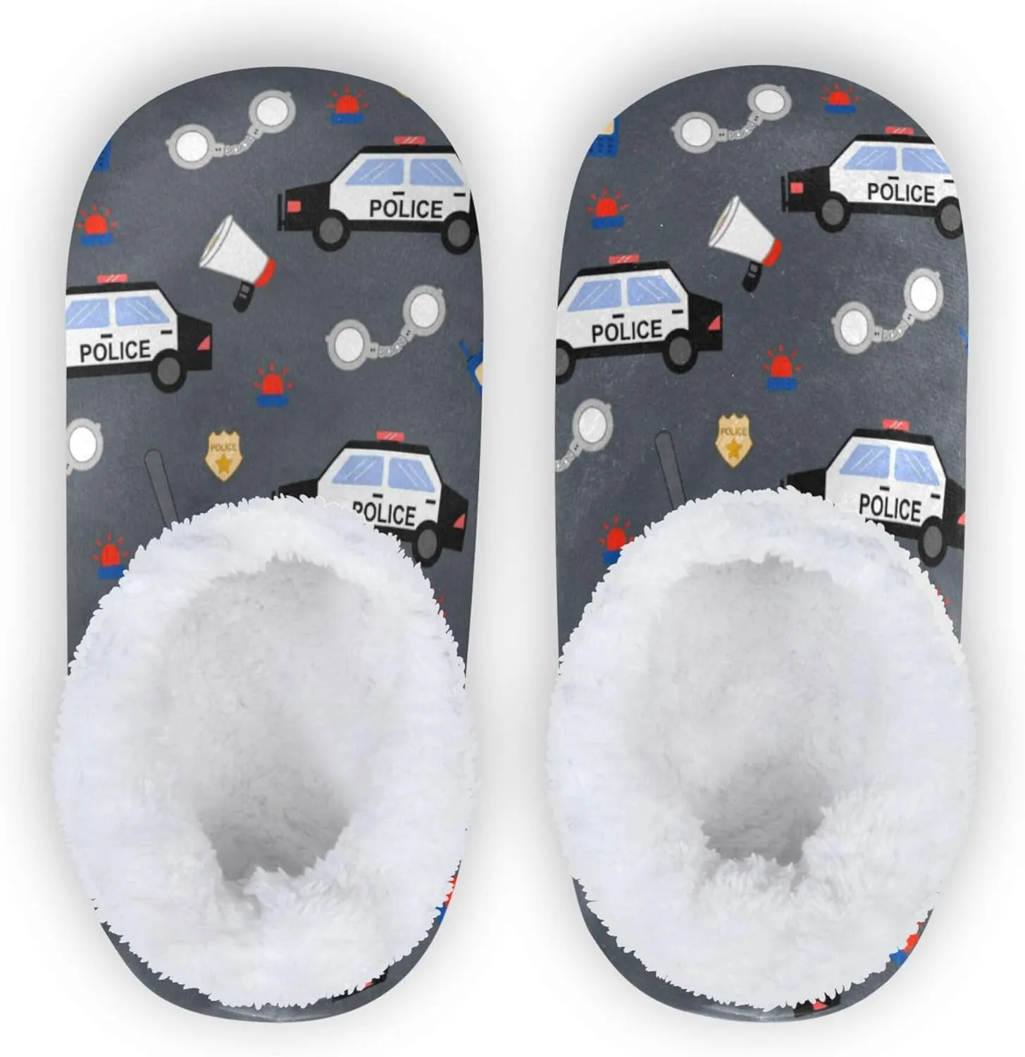 Kid's Slippers for Girls Boys, Memory Foam Anti-slip House Slippers for Home Bedroom Travel