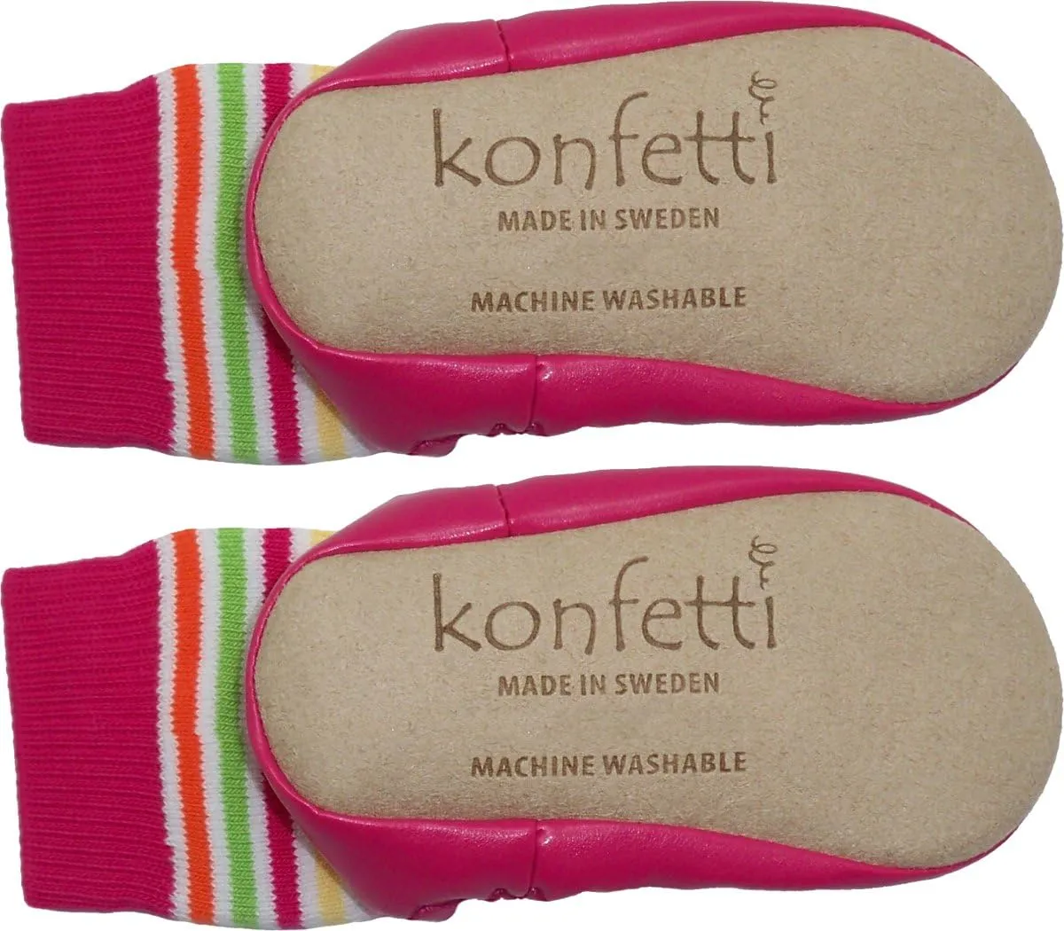 Konfetti Colorful Stripes Moccasins