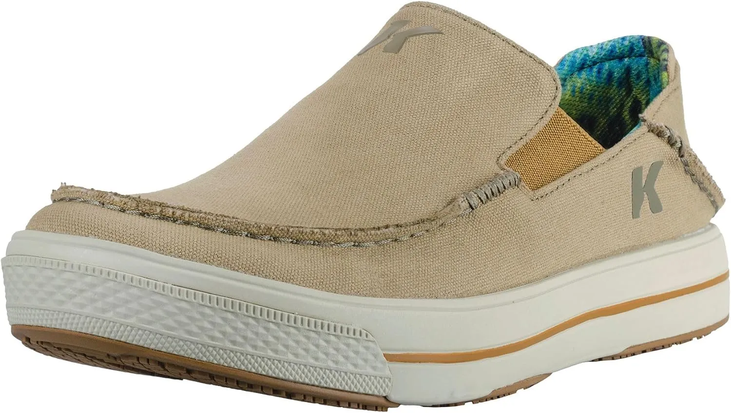 Korkers Men's Fish Moc Bass w/Fixed Kling-On Deck Soles