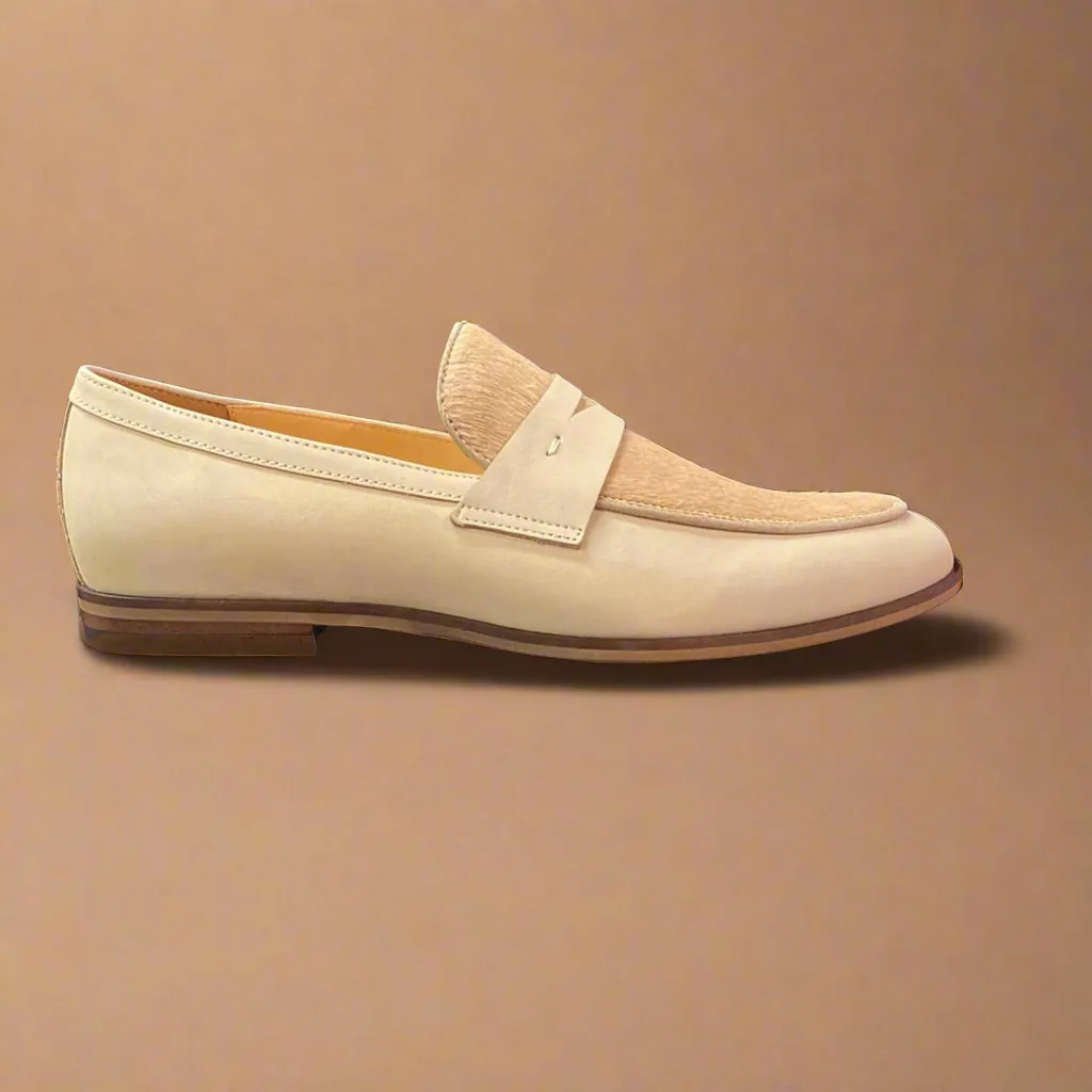 Lacuzzo Beige Clarke Loafer