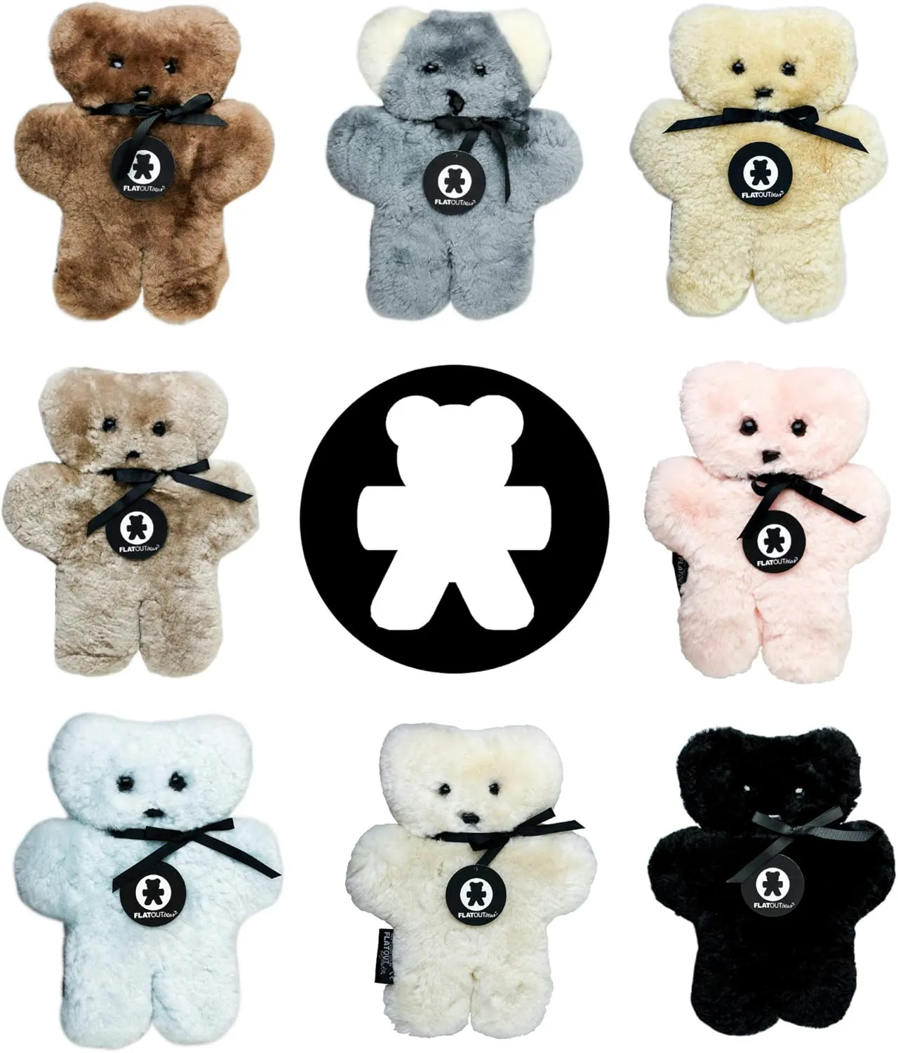 Latte 100% Australian Sheepskin Teddy Bear