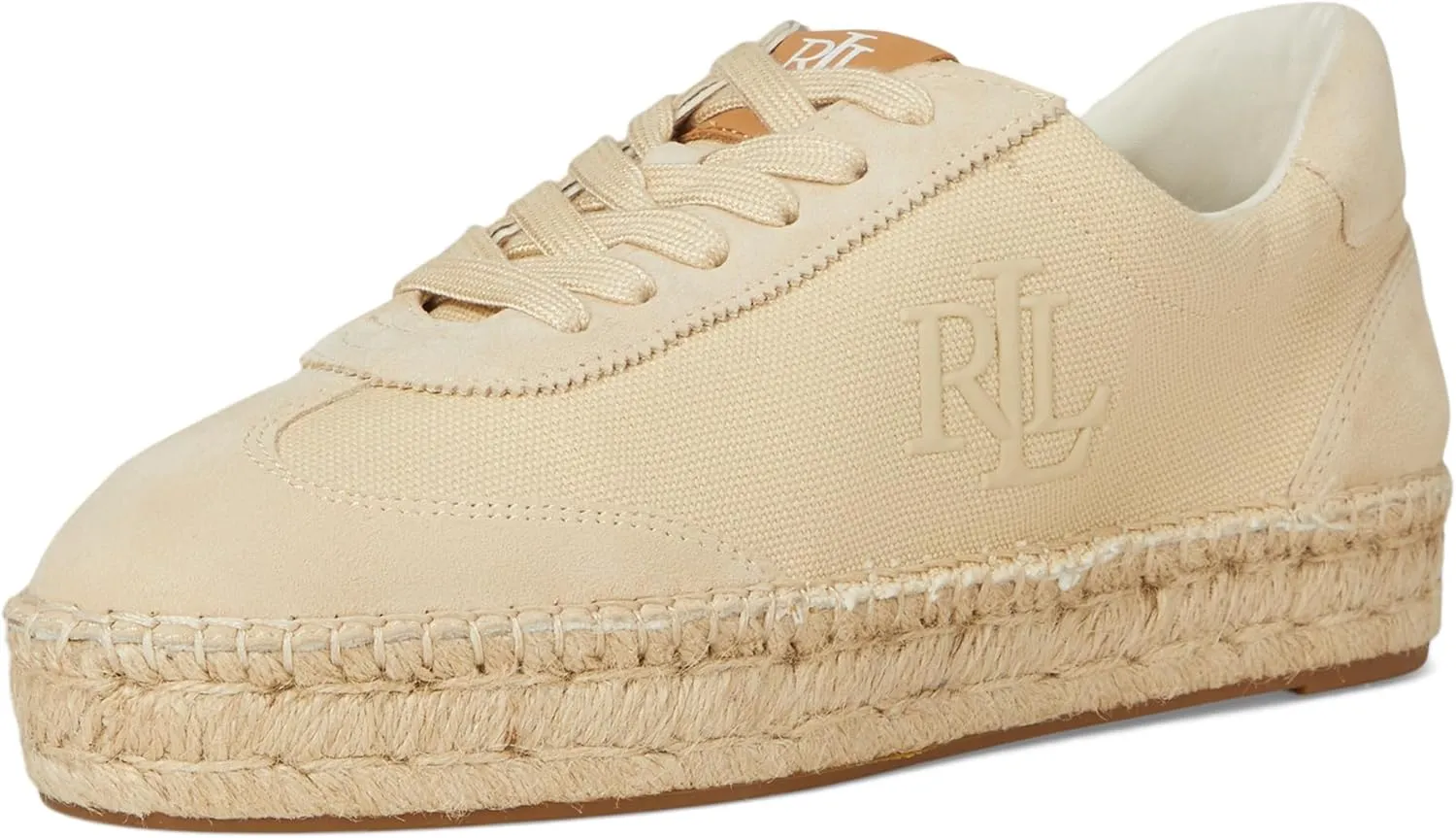 Lauren Ralph Lauren Women's Luize Canvas & Suede Espadrille Sneaker