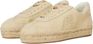 Lauren Ralph Lauren Women's Luize Canvas & Suede Espadrille Sneaker