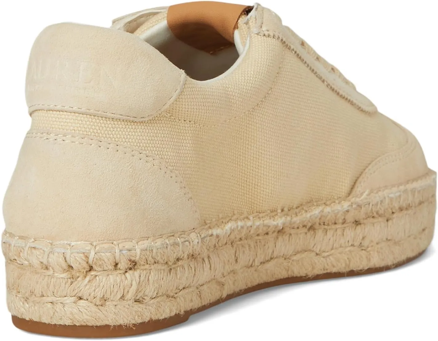 Lauren Ralph Lauren Women's Luize Canvas & Suede Espadrille Sneaker