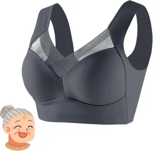 LELEBEAR Ever So Cute Bra for Seniors, Eversocute Bra, Wirefree Comfortable Padded Lift Push Up Bra