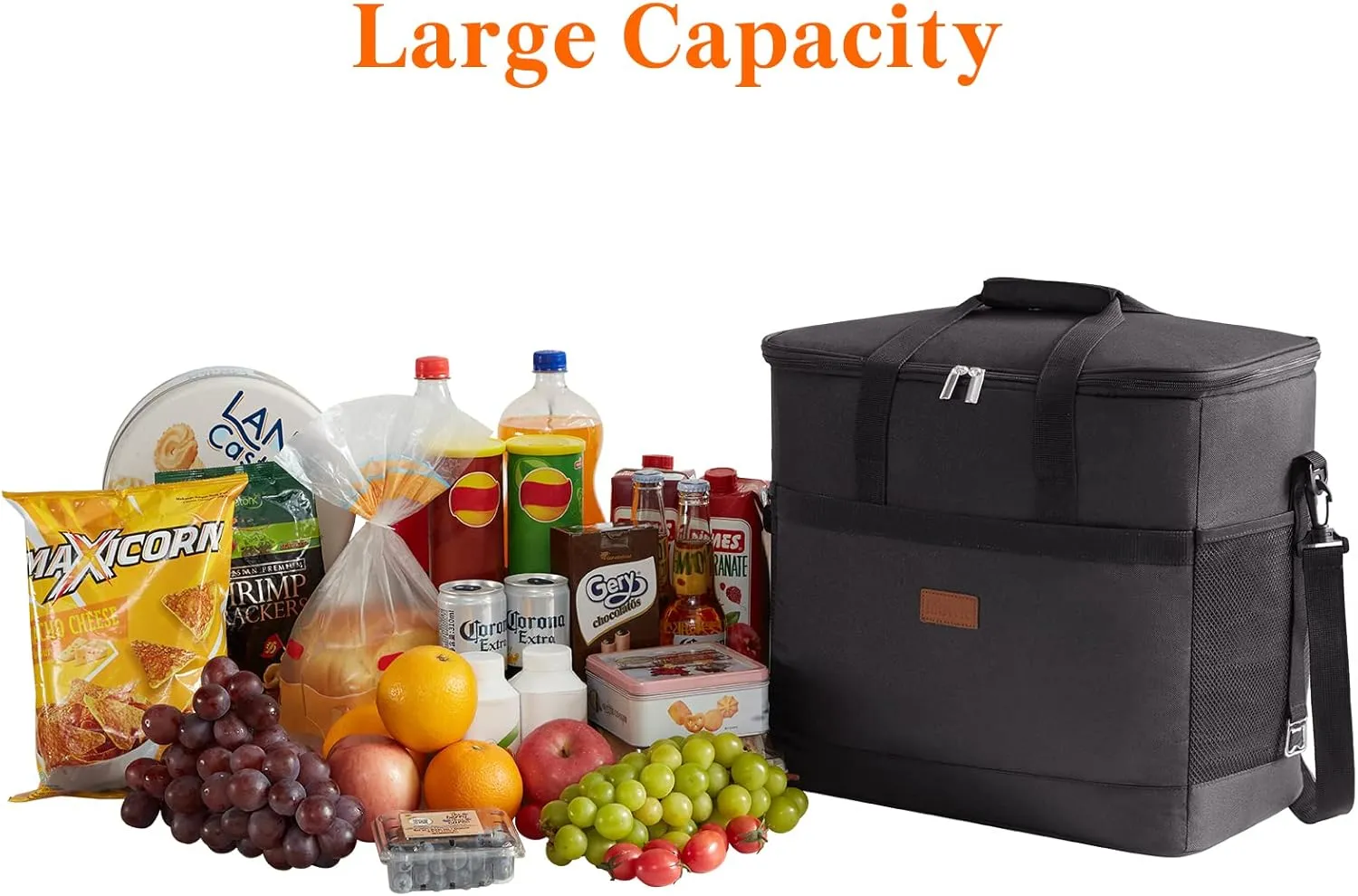 Lifewit Cooler Bag 30/50/60 Cans Collapsible and Insulated Large Lunch Bag Leakproof Soft Cooler Portable Tote for Camping/BBQ/Family Outdoor Activities