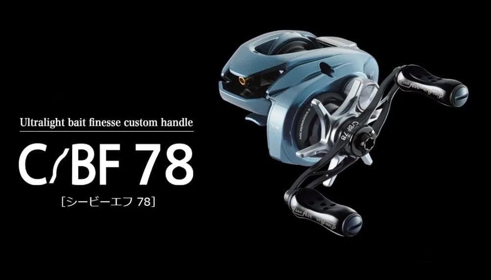 Livre CBFB178-FA-BKB 11254 CBF 78 (C/BF 78) Daiwa B1 All Black [Lightest Baitfiness/Custom Handle]