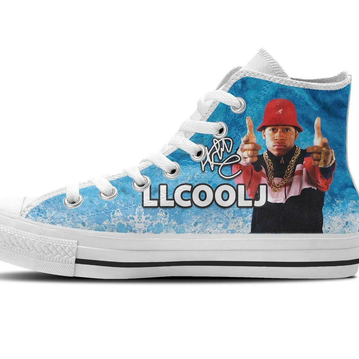 ll cool j mens high top sneakers