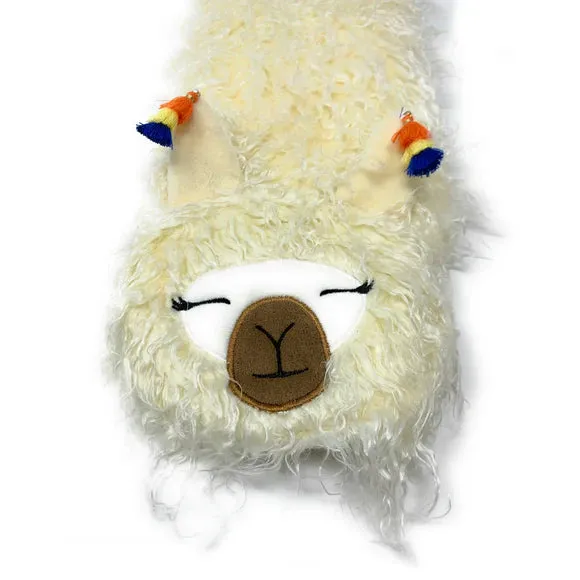 Llama Llama  Women's Funny Plush Gripper Slipper Socks