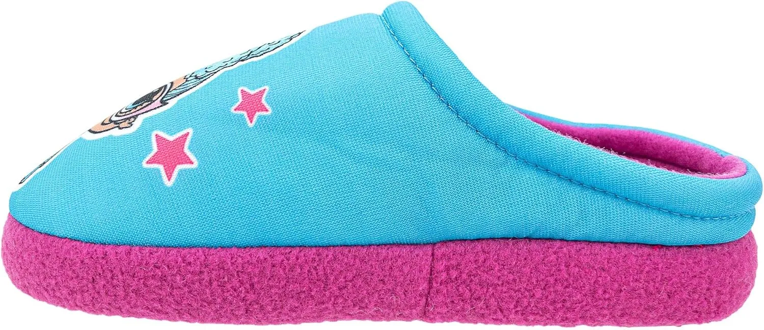 L.O.L Surprise! Girls Pajama Set, Dorm PJs with Slippers, Rocker Diva MC Swag Opal Q.T. Pearl Q.T