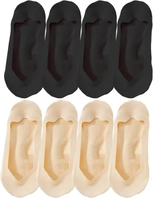 Lomitract Thin Ultra Low Socks (Women 5-12), Made of Ice Silk Surface on the Surface & Cotton on the Bottom