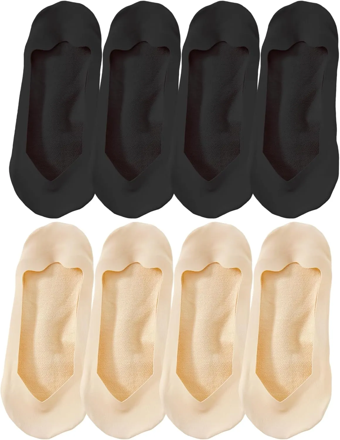 Lomitract Thin Ultra Low Socks (Women 5-12), Made of Ice Silk Surface on the Surface & Cotton on the Bottom