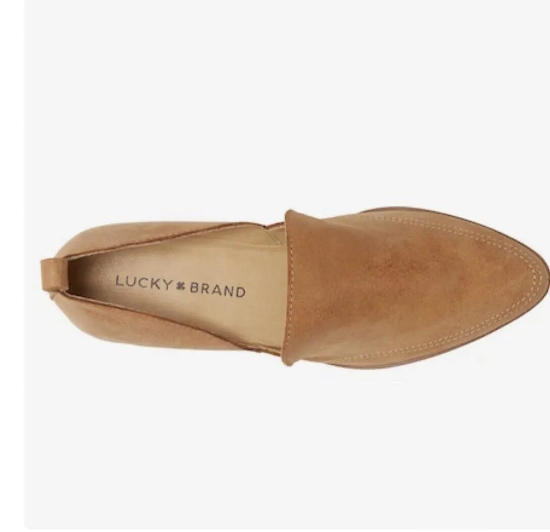 Lucky Brand Mahzan Loafer Size 5.5 Tan