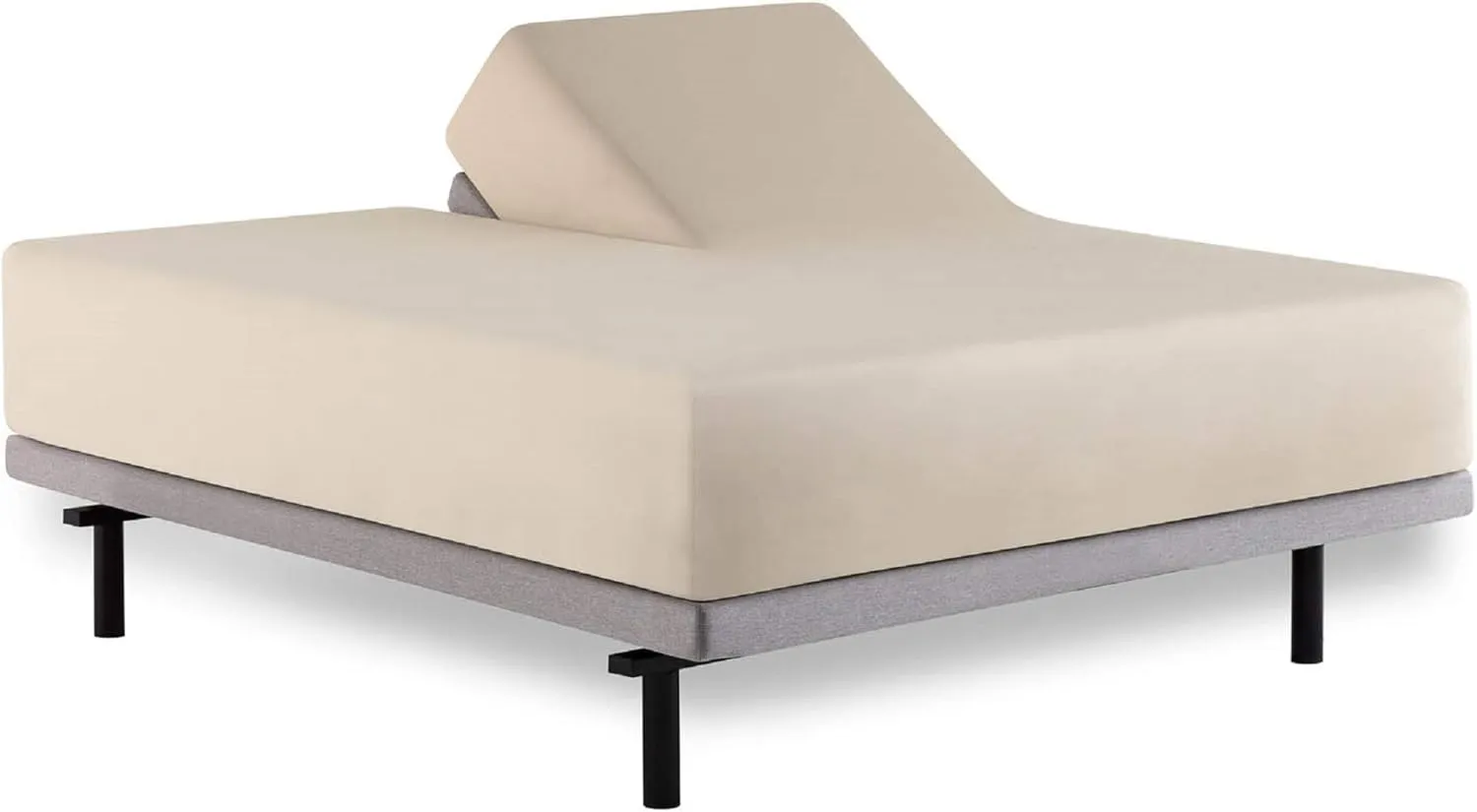 MALOUF 100% Rayon from Bamboo Sheet Set, Split King, Driftwood